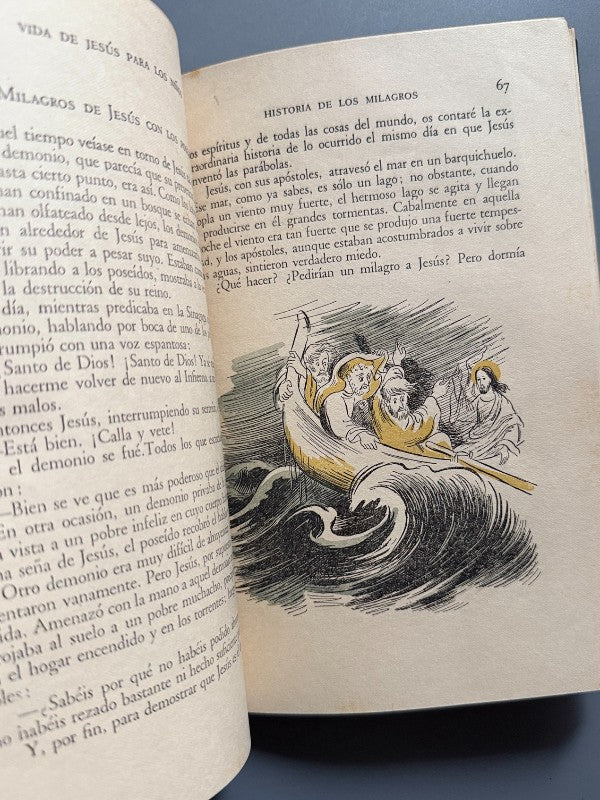 Vida de Jesús para niños, Víctor Poucel - Ed. Juventud, 1945