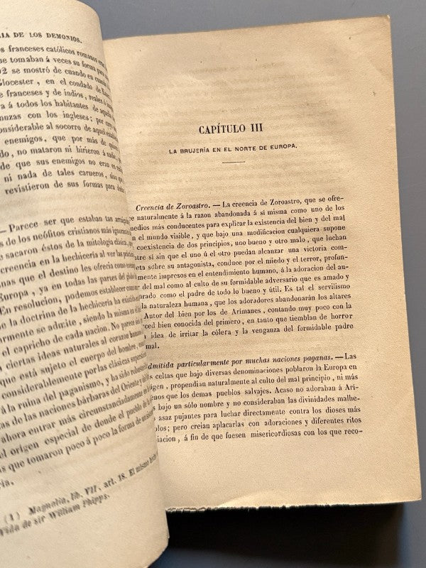 Historia de los demonios y brujas, Walter Scott - Librería D. Juan Oliveres, ca.1910