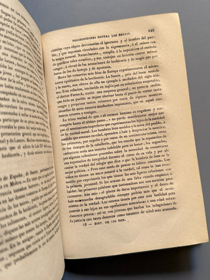 Historia de los demonios y brujas, Walter Scott - Librería D. Juan Oliveres, ca.1910