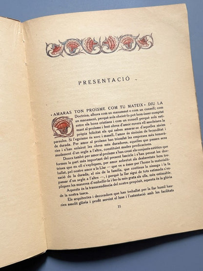 Per la bellesa de la llar humil - Foment de les Arts Decoratives, ca. 1930