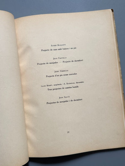 Per la bellesa de la llar humil - Foment de les Arts Decoratives, ca. 1930