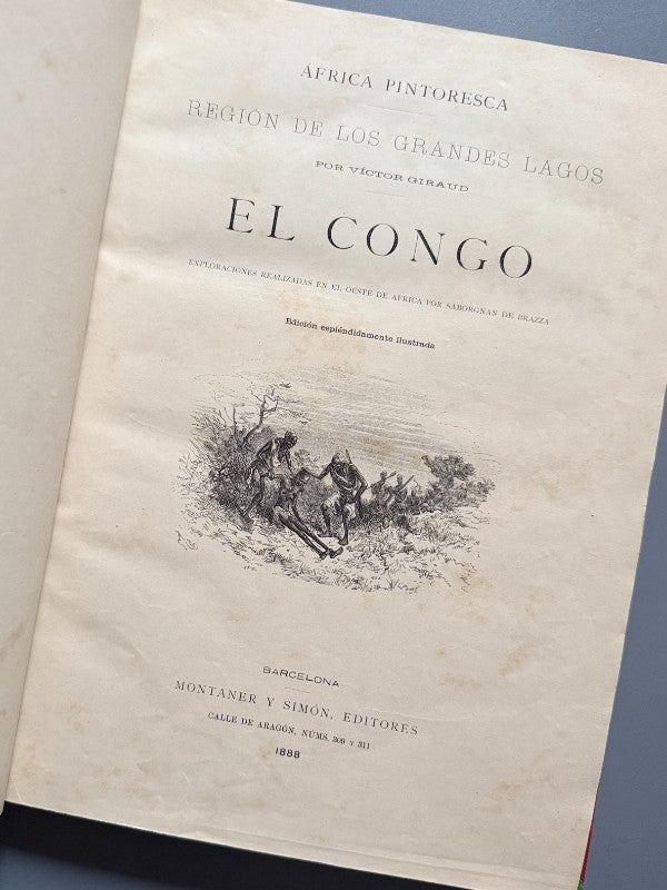 África pintoresca, Víctor Giraud - Montaner y Simón, 1888