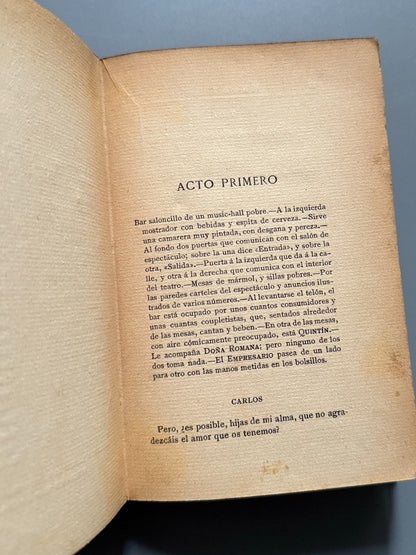La tirana, Gregorio Martínez Sierra (María Lejárraga) - Renacimiento, 1913