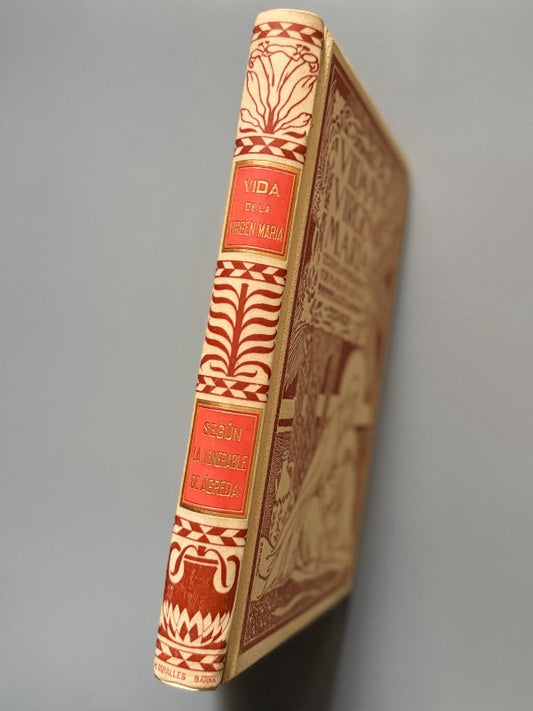 Vida de la virgen María, Sor María de Jesús de Agreda - Montaner y Simón, 1899