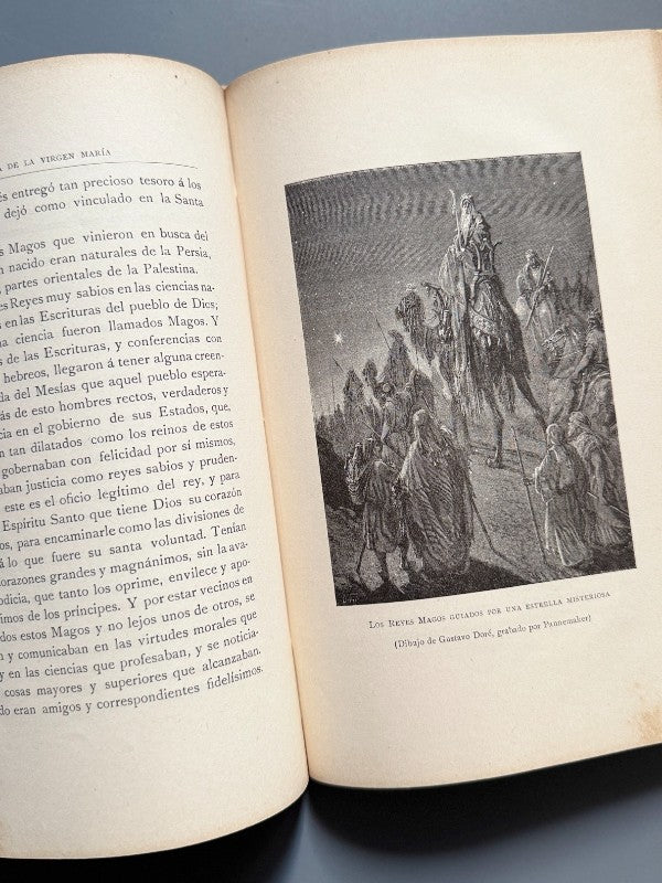 Vida de la virgen María, Sor María de Jesús de Agreda - Montaner y Simón, 1899