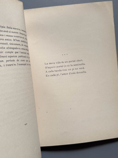 Les Estacions, Lluis Bertran i Pijoan (firmado) - Impremta Altés