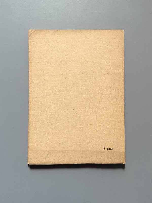 Les Estacions, Lluis Bertran i Pijoan (firmado) - Impremta Altés