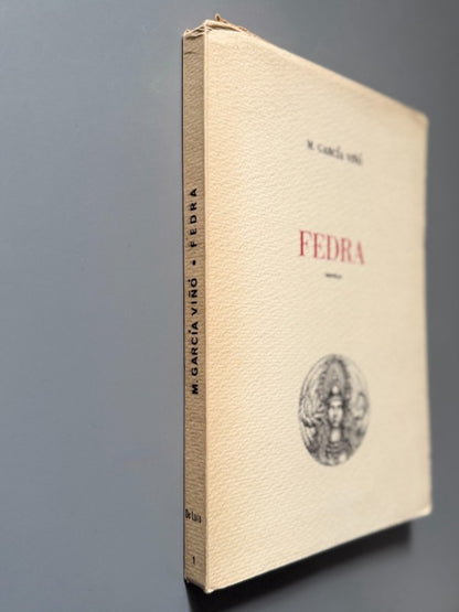 Fedra, M. García Viñó, Grabado de Dimitri Papagueorguiu - Galería de Luis, ca. 1970