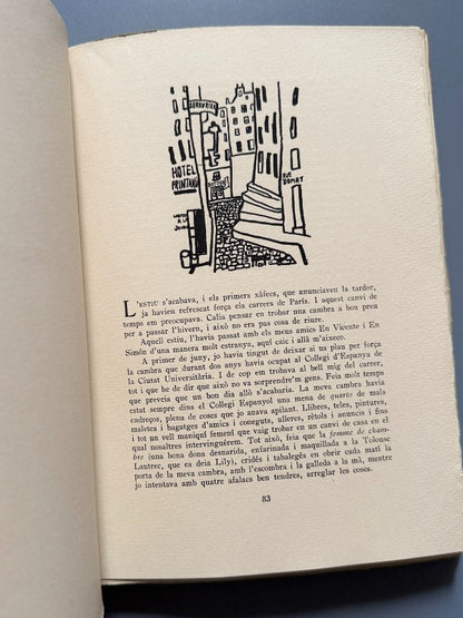 Escrits de Vilacasas, prólogo Joan Oliver. NºXVIII (firmado) - Editorial Albor, 1954