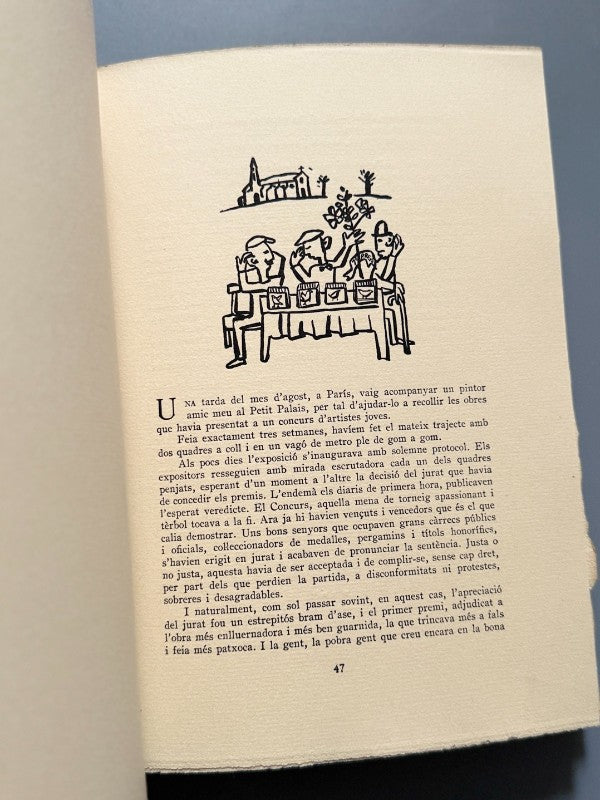 Escrits de Vilacasas, prólogo Joan Oliver. NºXVIII (firmado) - Editorial Albor, 1954
