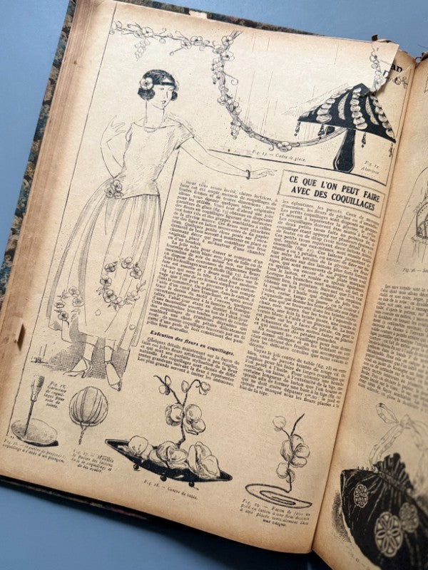 Revista de moda francesa Madame, 27 números - Domange Éditeur, 1920-1926