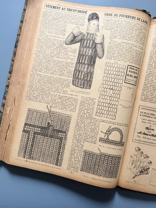 Revista de moda francesa Madame, 27 números - Domange Éditeur, 1920-1926