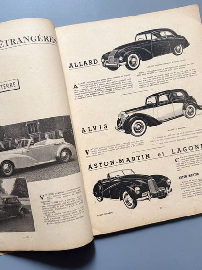 Revue Technique Automobile. 4º año, nº42 - Paris, Octubre de 1949