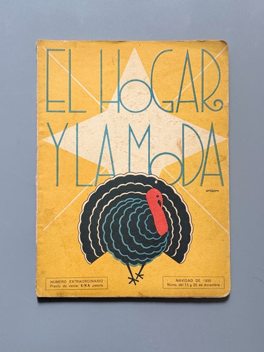 El Hogar y la Moda, nº864. Número extraordinario de Navidad - 15 y 25 de diciembre de 1930