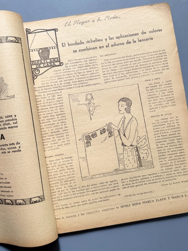 El Hogar y la Moda, nº864. Número extraordinario de Navidad - 15 y 25 de diciembre de 1930