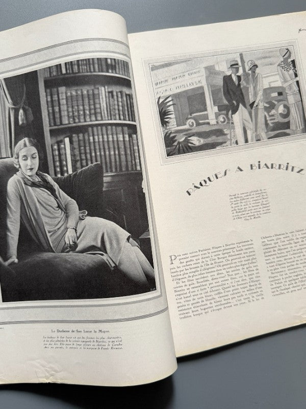 Femina. Revista de moda francesa - Editions Pierre Lafitte, junio de 1928