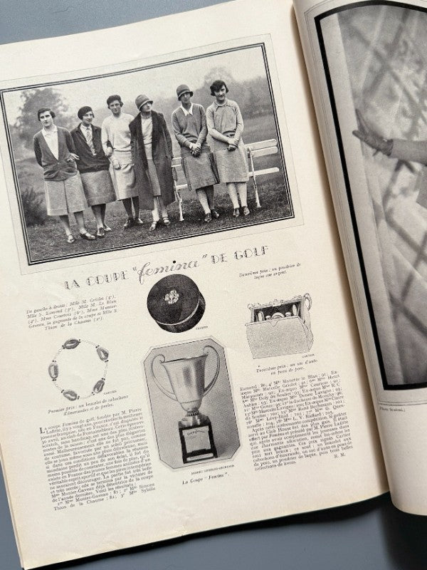 Femina. Revista de moda francesa - Editions Pierre Lafitte, junio de 1928