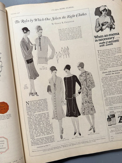 The Ladies' Home Journal, Vol. XLIII, nº2 - The Curtis Publishing Company, febrero de 1926