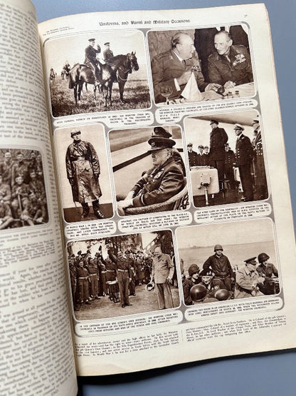 An eightieth year tribute to Winston Churchill - The Illustrated London News, 1954