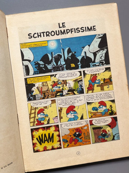Le Schtroumpfissime y Schtroumpfonie en ut. Los Pitufos (1ª edición) - Dupuis, 1965