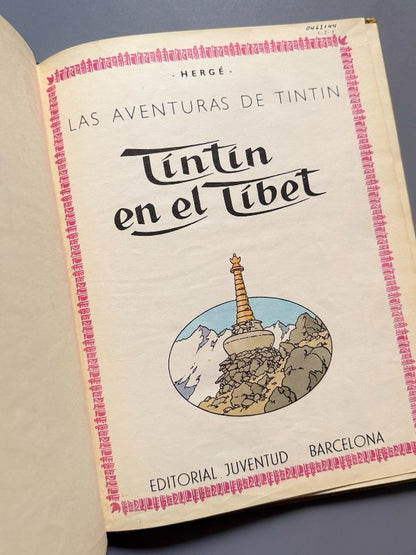 Tintín en el Tíbet, Hergé - Juventud, 1967