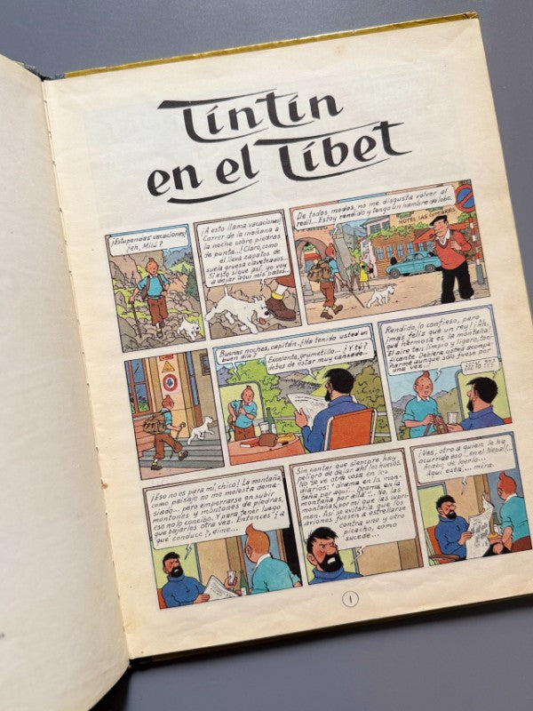 Tintín en el Tíbet, Hergé - Juventud, 1967