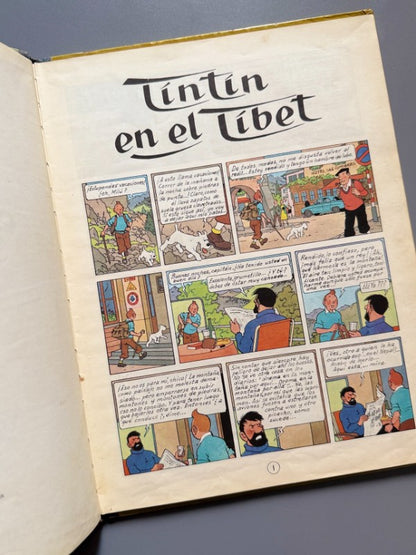 Tintín en el Tíbet, Hergé - Juventud, 1967
