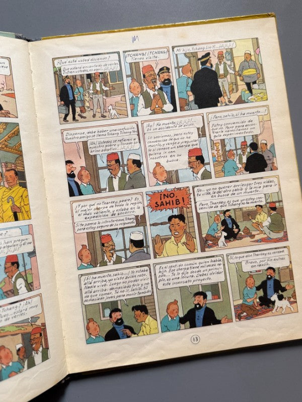 Tintín en el Tíbet, Hergé - Juventud, 1967