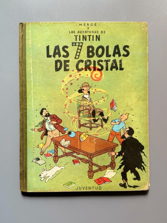Tintín las 7 bolas de cristal (2ª ed.), Hergé - Juventud, 1967