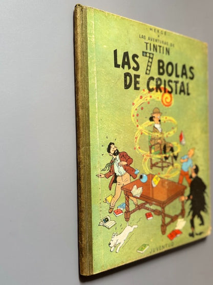 Tintín las 7 bolas de cristal (2ª ed.), Hergé - Juventud, 1967