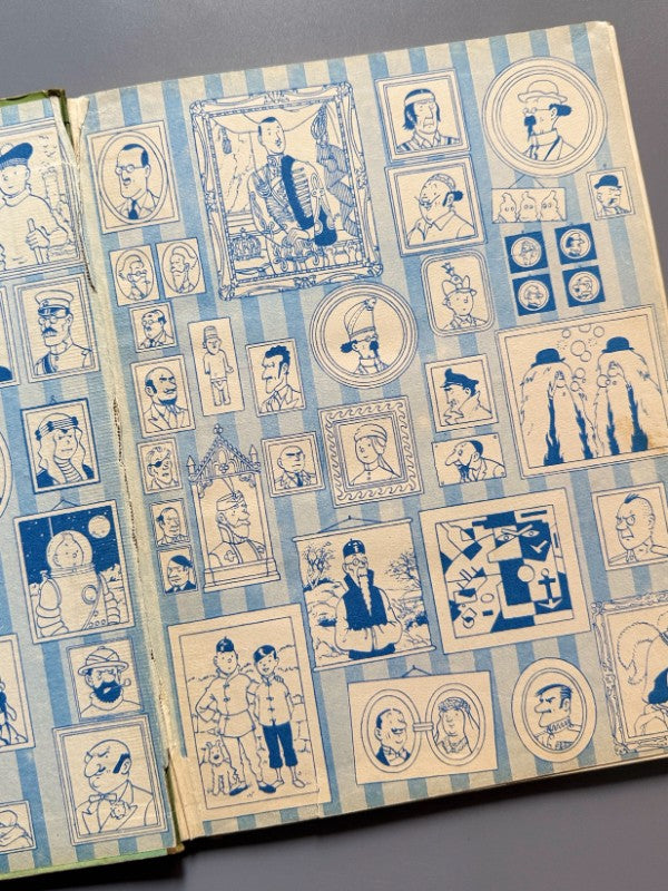 Tintín las 7 bolas de cristal (2ª ed.), Hergé - Juventud, 1967
