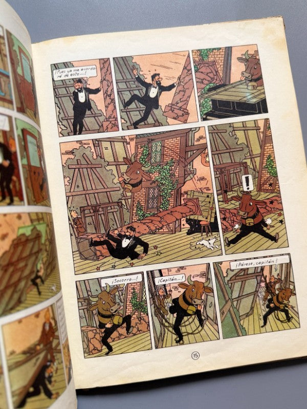 Tintín las 7 bolas de cristal (2ª ed.), Hergé - Juventud, 1967