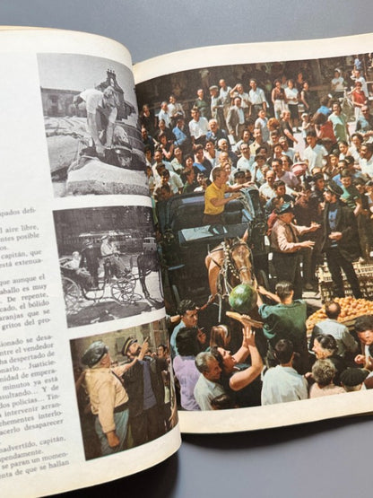 Tintín y las naranjas azules, André Barret (1ª ed.). Tintin Cine - Juventud, 1970