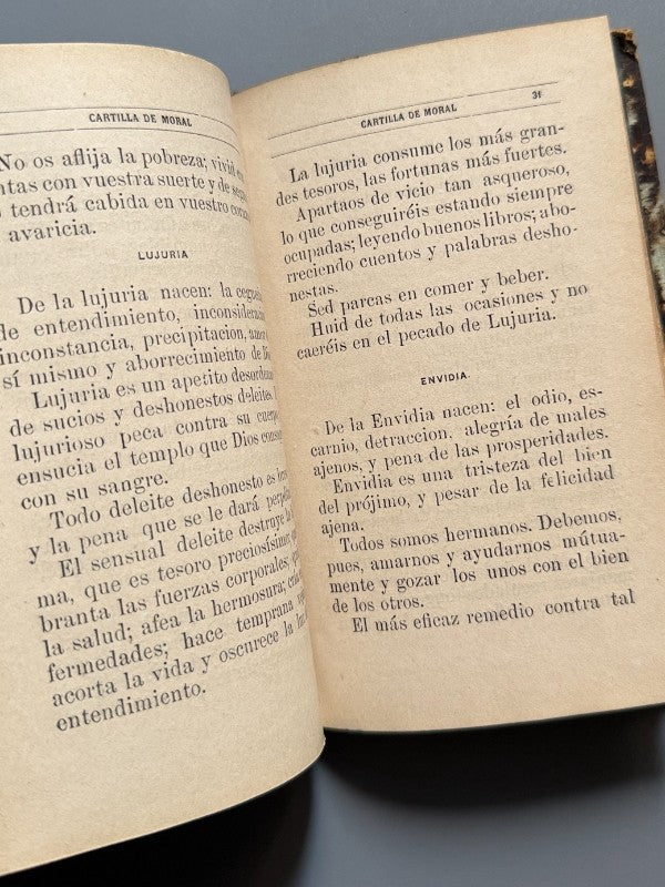 Cartilla de moral para niñas, Joaquin Nin y Tudó (firmado) - La Habana, 1880