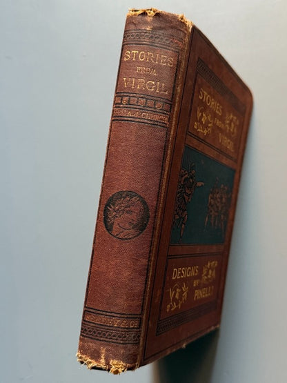 Stories from Virgil, Alfred J. Church (ilustraciones de Pinelli) - Seeley, Jackson & Halliday, 1882