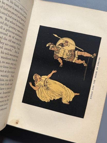Stories from Virgil, Alfred J. Church (ilustraciones de Pinelli) - Seeley, Jackson & Halliday, 1882