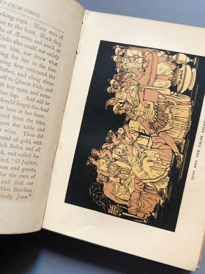 Stories from Virgil, Alfred J. Church (ilustraciones de Pinelli) - Seeley, Jackson & Halliday, 1882