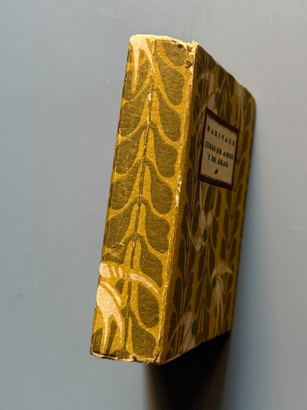 Juego de Amor y de Azar y el Legado, Marivaux (ilustraciones de Fragonard) - Estrella, 1920