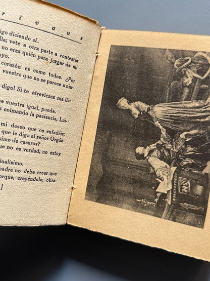 Juego de Amor y de Azar y el Legado, Marivaux (ilustraciones de Fragonard) - Estrella, 1920
