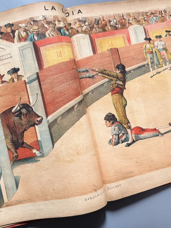 La Lidia. Revista taurina, año IV completo (35 números) - 1885