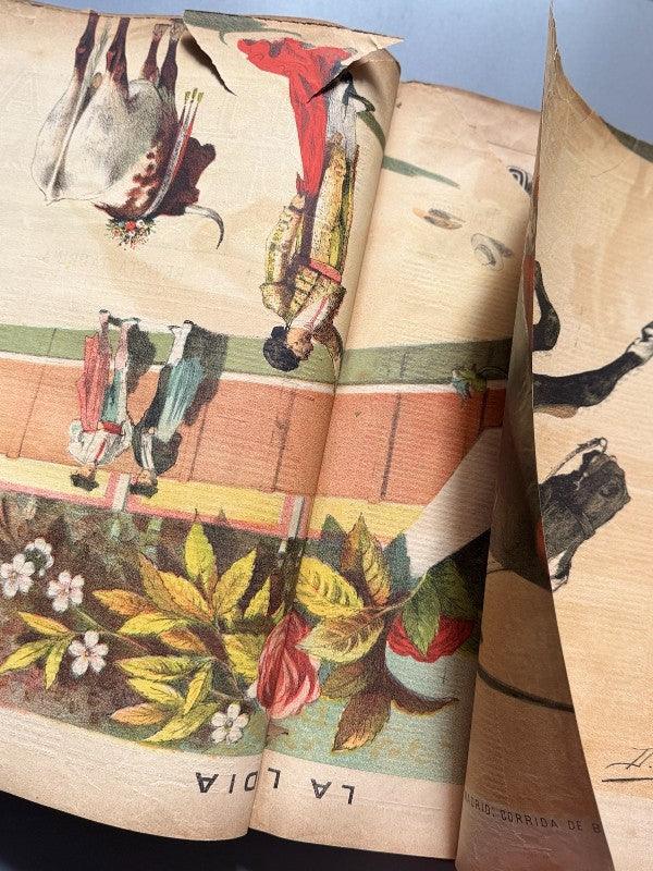 La Lidia. Revista taurina, año IV completo (35 números) - 1885