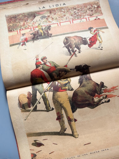 La Lidia. Revista taurina, año IV completo (35 números) - 1885