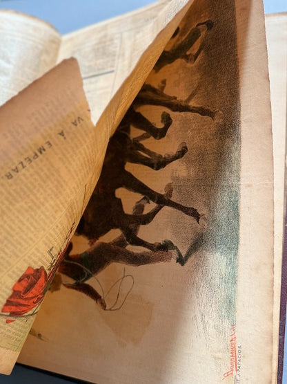 La Lidia. Revista taurina, años V y VI completos (67 números) - 1886-1887