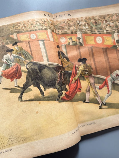 La Lidia. Revista taurina, años V y VI completos (67 números) - 1886-1887