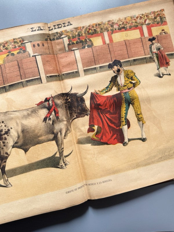 La Lidia. Revista taurina, años V y VI completos (67 números) - 1886-1887