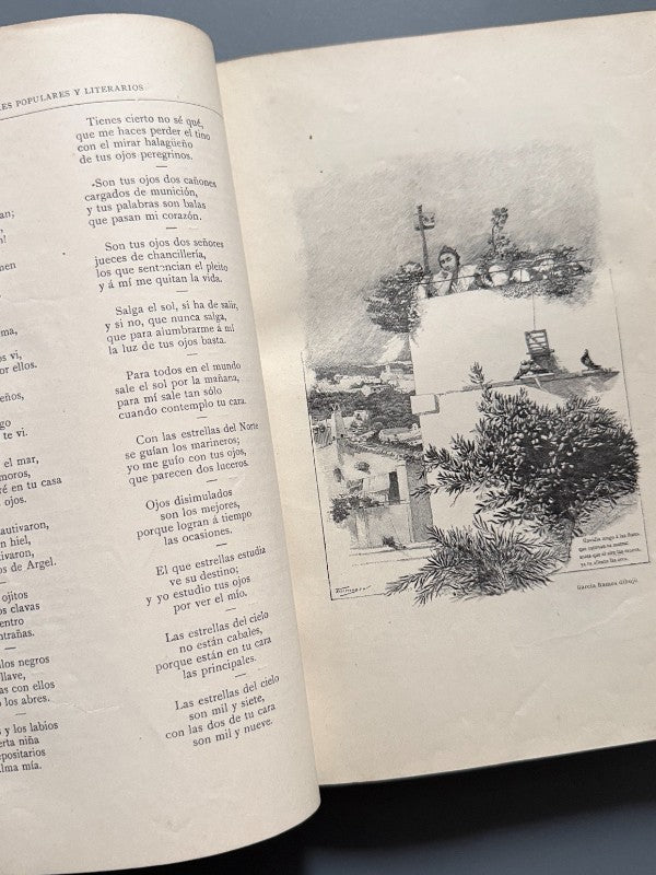 Cantares populares i literarios, Melchor de Palau - Montaner y Simón, 1900