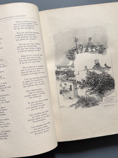 Cantares populares i literarios, Melchor de Palau - Montaner y Simón, 1900