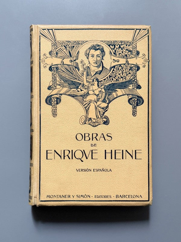 Obras poéticas, Enrique Heine - Montaner y Simón, 1914