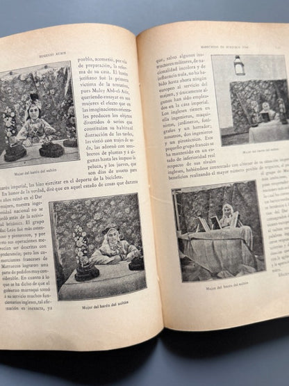 Marruecos en nuestros días, Eugenio Aubín - Montaner y Simón, 1908