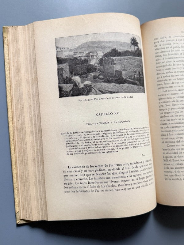 Marruecos en nuestros días, Eugenio Aubín - Montaner y Simón, 1908